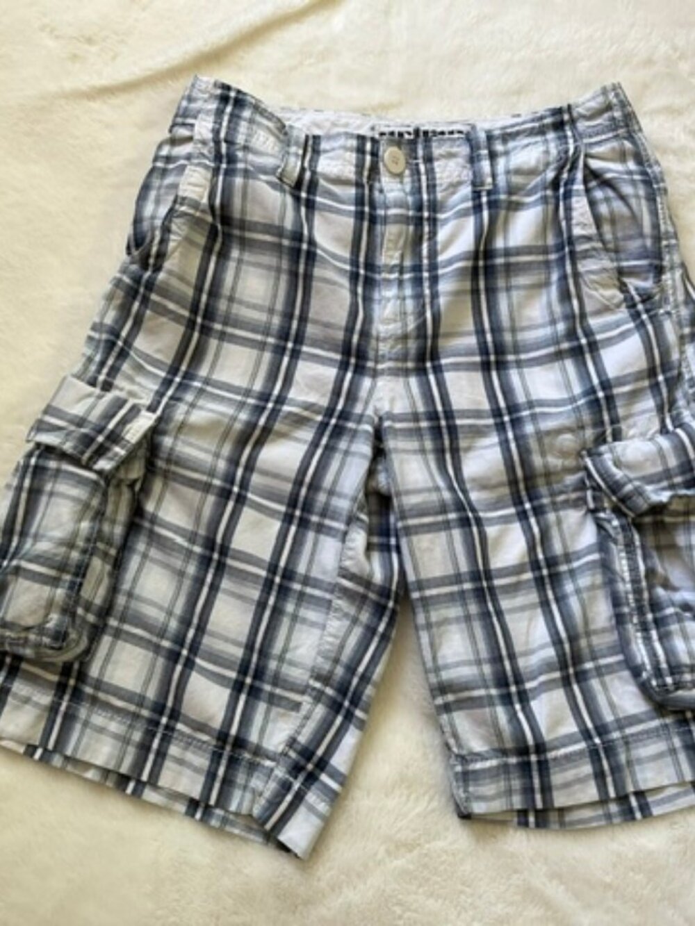 Sz 29 Men's Shorts Urban Pipeline Blue Plaid